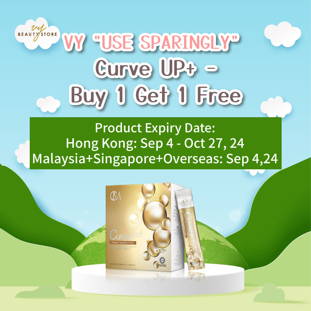 【HALF PRICE】【BUY MORE, GET MORE】Curve UP+ Collagen Tripeptide Beauty Drinks（Product valid until 4 Sep, 24）